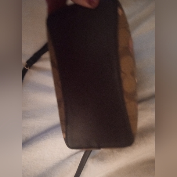 Small Town Bucket Bag In Signature Canvas With Butterfly Print - Picture 10 of 10